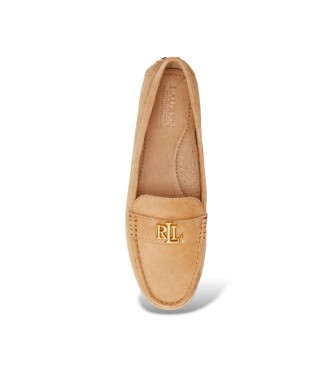 Lauren Ralph Lauren Mocasines Barnsbury de ante beige