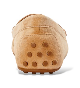 Lauren Ralph Lauren Mocasines Barnsbury de ante beige