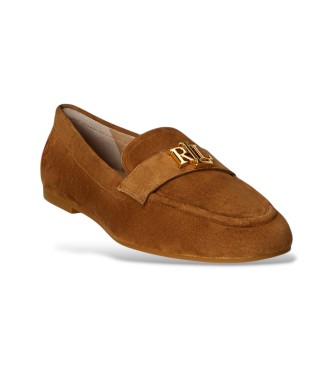 Lauren Ralph Lauren Mocasines Averi III de ante marr�n