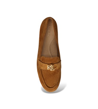Lauren Ralph Lauren Mocasines Averi III de ante marr�n