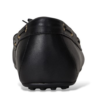 Lauren Ralph Lauren Mocasines Wylie de piel de napa negro