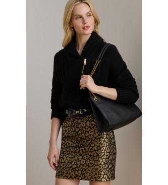 Lauren Ralph Lauren Bolsa tote Bradley preta