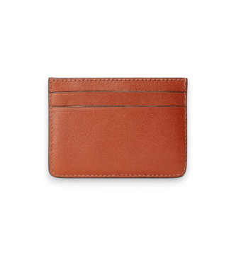 Lauren Ralph Lauren Porte-cartes en cuir marron