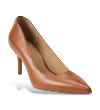 Lauren Ralph Lauren Lanette pumps i brunt læder