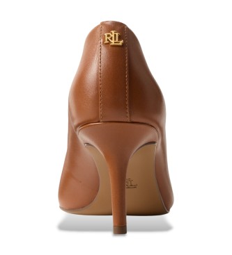 Lauren Ralph Lauren Lanette pumps i brunt læder