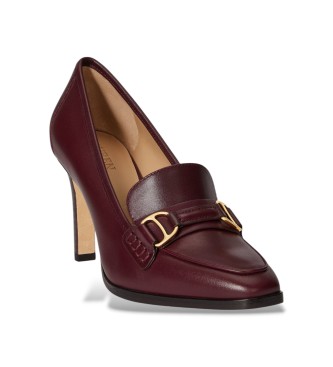 Lauren Ralph Lauren Zapato de sal�n Tasha de piel burdeos