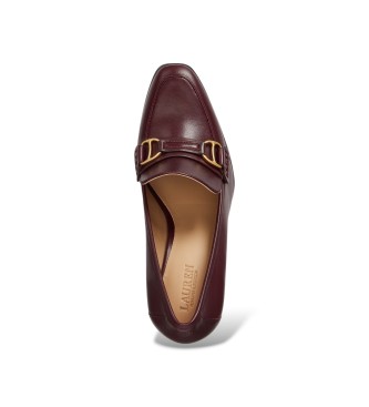 Lauren Ralph Lauren Zapato de sal�n Tasha de piel burdeos