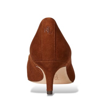 Lauren Ralph Lauren Zapatos de sal�n Adrienne de ante marr�n