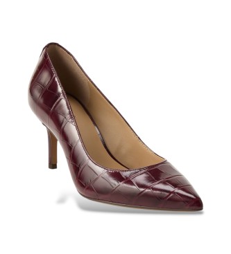 Lauren Ralph Lauren Zapatos de sal�n Lanette de piel burdeos