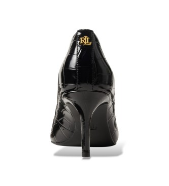 Lauren Ralph Lauren Scarpe d�collet� in pelle nera Lanette