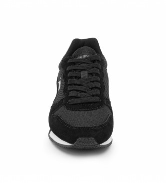 Le Coq Sportif Zapatillas de piel Alpha Sport negro