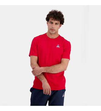 Le Coq Sportif Unverzichtbares T-shirt rot