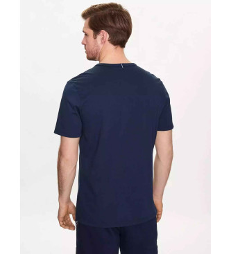 Le Coq Sportif T-shirt semplice blu scuro
