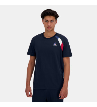 Le Coq Sportif Logo T-shirt blauw