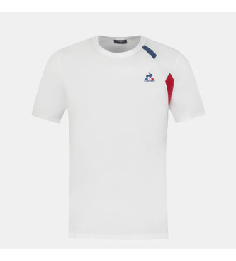 Le Coq Sportif Camiseta logotipo blanco