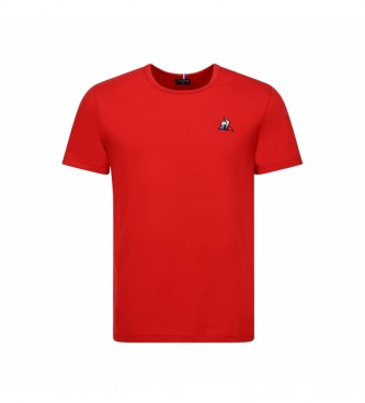 Le Coq Sportif Camiseta Essentials rojo