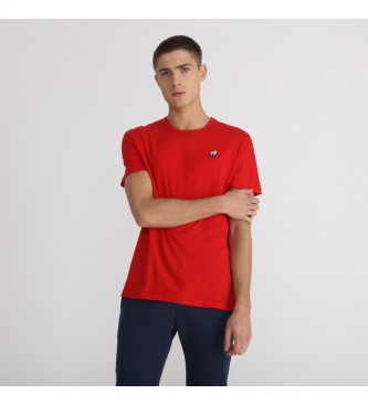 Le Coq Sportif T-shirt rouge Essentials