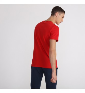 Le Coq Sportif Camiseta Essentials rojo