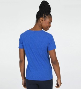 Le Coq Sportif Camiseta Saison  SS N°1 azul eléctrico
