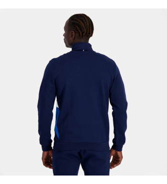 Le Coq Sportif Saison 1 Sweatshirt mit Reiverschluss blau