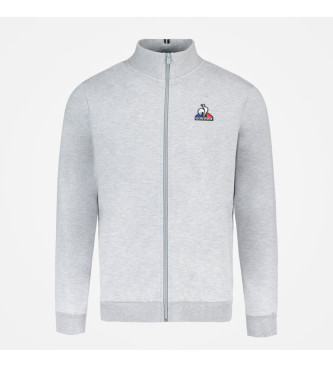 Le Coq Sportif Sweatshirt med dragkedja gr