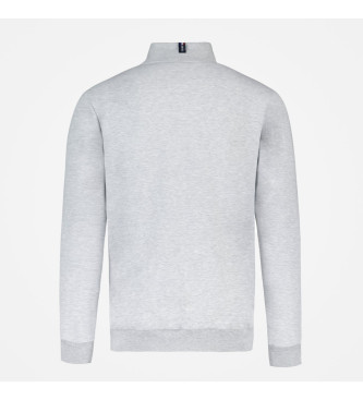 Le Coq Sportif Sweatshirt med dragkedja gr