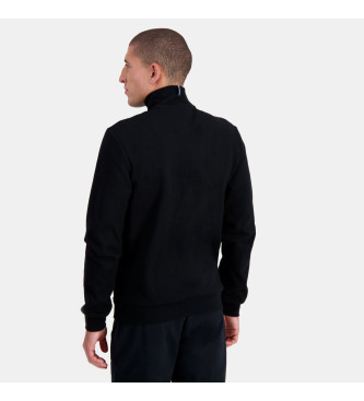 Le Coq Sportif Sweatshirt Zipper schwarz