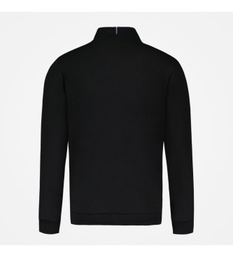Le Coq Sportif Sweatshirt Zipper schwarz