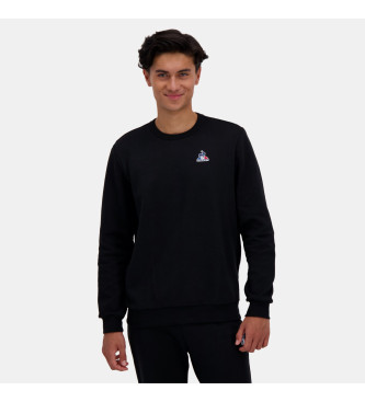 Le Coq Sportif Sweatshirt logotyp svart