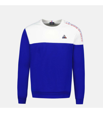 Le Coq Sportif Sweat-shirt Tri Crew bleu