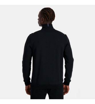 Le Coq Sportif Zip sweatshirt black