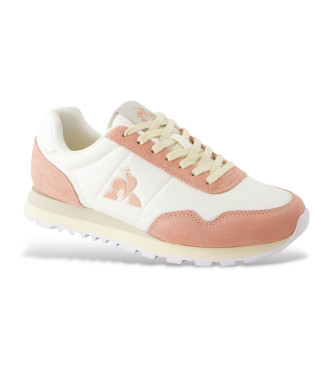 Le Coq Sportif Baskets Astra 2 rose, blanc