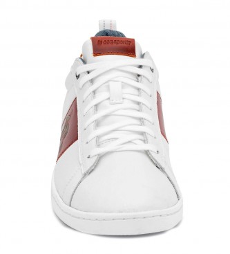 Le Coq Sportif Sneakers Courtclassic Workwear in pelle bianche