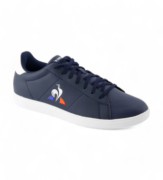 Le Coq Sportif Scarpe da ginnastica in pelle Courtset 2 blu scuro