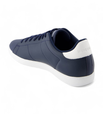 Le Coq Sportif Courtset 2 Sneakers i lder marinbl