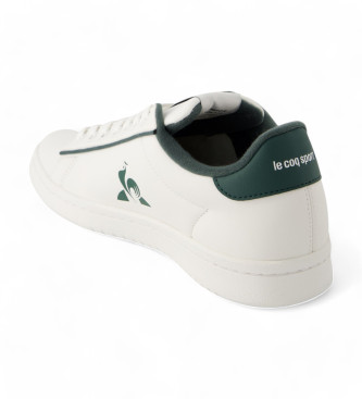 Le Coq Sportif Skórzane trampki Lcs Court Clean białe