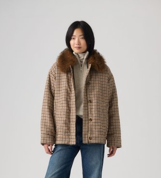Levi's Manteau Billie Warm marron