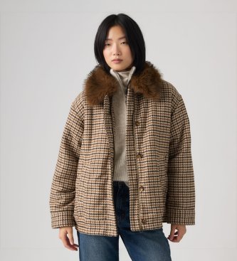 Levi's Manteau Billie Warm marron