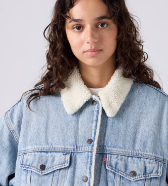 Levi's Jakna 90s Sherpa Trucker modra