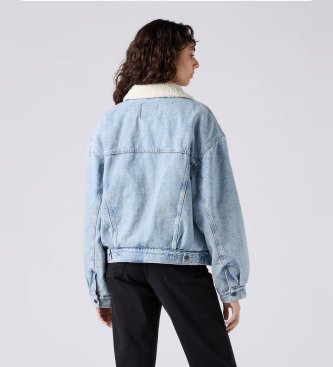 Levi's Jakna 90s Sherpa Trucker modra
