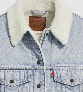 Levi's Jakna 90s Sherpa Trucker modra
