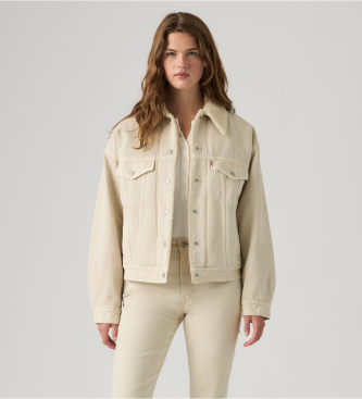 Levi's 90s Sherpa Trucker jacket in beige