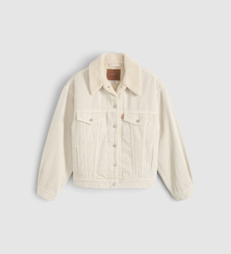 Levi's 90s Sherpa Trucker jacket in beige
