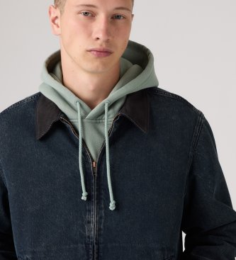 Levi's Blå Castro Full Zip-jakke med foer