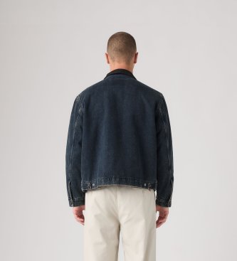 Levi's Blå Castro Full Zip-jakke med foer