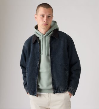 Levi's Blå Castro Full Zip-jakke med foer