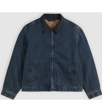 Levi's Blå Castro Full Zip-jakke med foer