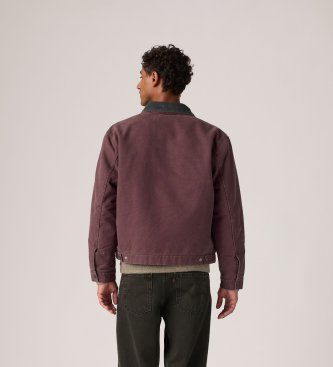 Levi's Castro Full Zip Jacket with brown lining