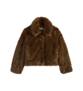 Levi's Laney Faux Fur brown jacket