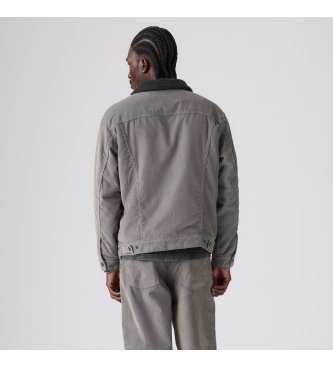Levi's Blue Relaxed Fit Sherpa Trucker Jacket
